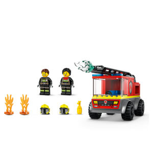 Lego City Fire Engine with Ladder Toy Playset 60463